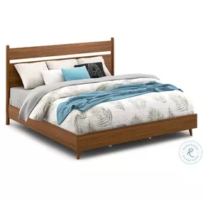 Ludwig Brown King Panel Bed