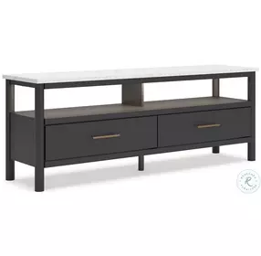 Cadmori Black And White Extra Large TV Stand