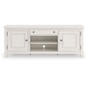 Robbinsdale Antique White 72" TV Stand