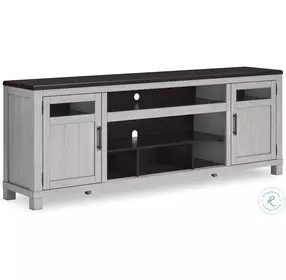 Darborn Gray And Brown XL TV Stand