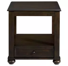Chad Cherry Rectangular End Table