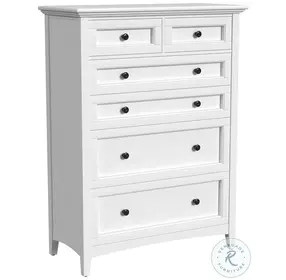 Westlake White 6 Drawer Chest