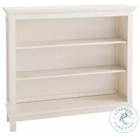 Westfield Brushed White Hutch and Bookcase with 3 Shelves