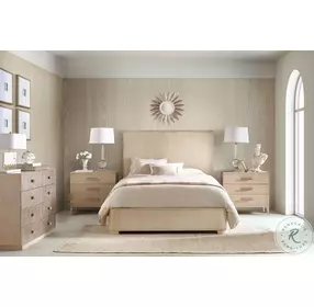 Westwood Polished Limestone Panel Bedroom Set