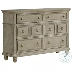 Emiko Light Grey 6 Drawer Dresser