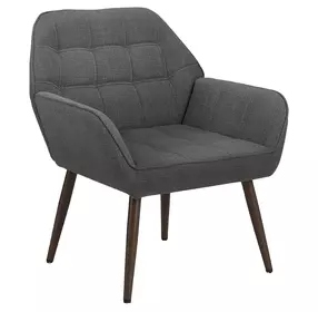 8005 Light Gray Upholstered Accent Chair