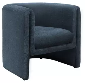 8040 Blue Upholstered Accent Chair