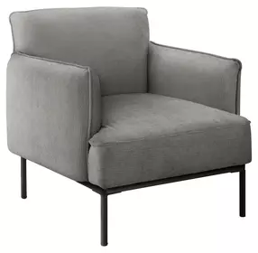8083 Light Gray Upholstered Accent Chair