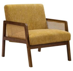 8338 Gold Upholstered Accent Chair