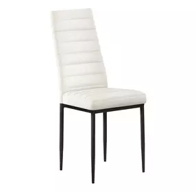 1271 White Upholstered Dining Chair Set of 2