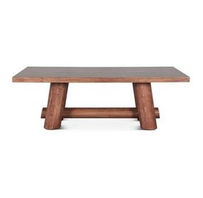Wildwood Light Vinegar Acacia 94" Rectangular Dining Table