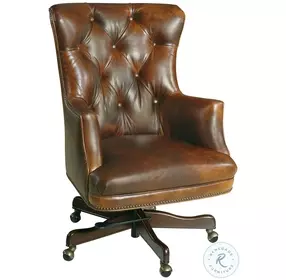 Bradley Dark Walnut Executive Swivel Tilt Chair