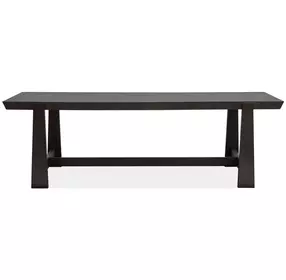 Tauren Coffee Bean 96" Rectangular Dining Table