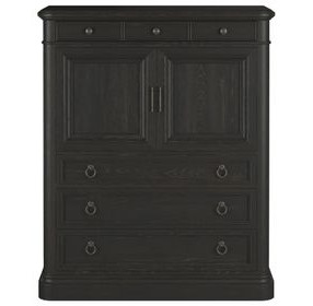 Atrium Black 8 Drawer Chest