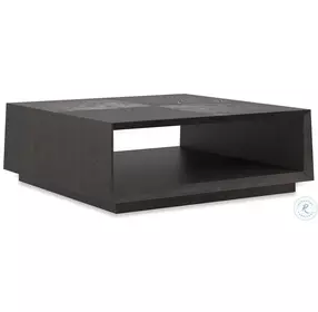 Boxcar Black Stained Ash Cocktail Table