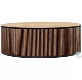 Dabne Natural And Black Large Coffee Table