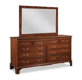 Belmont Heritage New Classic 9 Drawer Andover Dresser with Rectangular Landscape Mirror