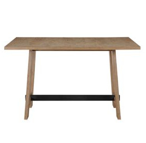 Aubrey Brown 60" Counter Height Table