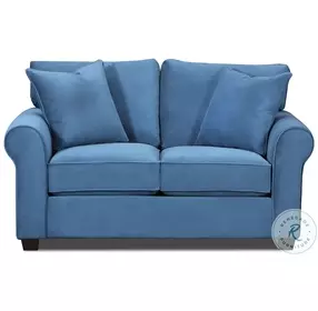 Collins Bella Midnight 63" Twin Size Memory Mattress Sleeper Sofa