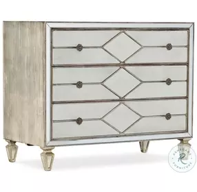 Tranquility 2 Silver Queen of Diamonds Bachelorette Chest