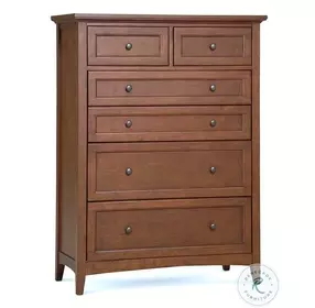 Westlake Cherry Brown 6 Drawer Chest