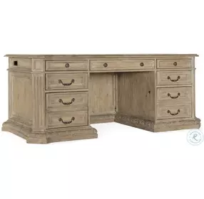 Castella Mid Tone Brown Executive Desk