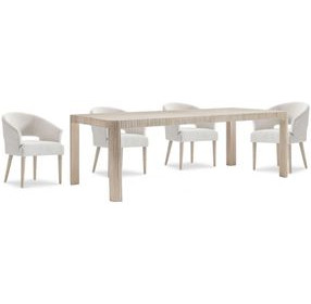 Lucerne Alba Extendable Rectangular Dining Room Set