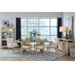 Greenvale Butternut Extendable Rectangular Dining Room Set