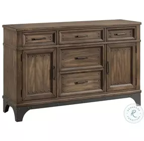 Whiskey River Gun Powder Gray Sideboard