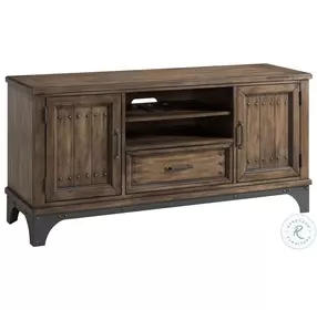 Whiskey River Gun Powder Gray 60" TV Console