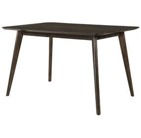 Rex Walnut 60" Rectangular Counter Height Dining Table