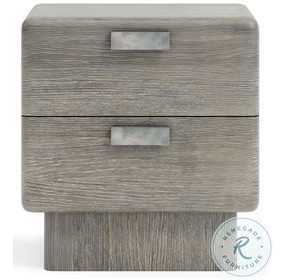 Monolith Puma 2 Drawer Nightstand with USB Charging