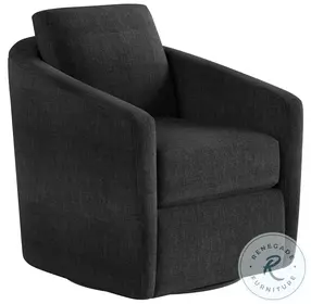 Daisey Bahari Charcoal Swivel Glider