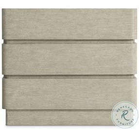 Arcadia Clay 3 Drawer Nightstand with USB Charging