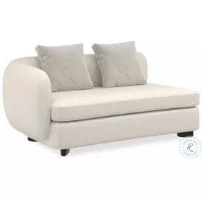 Lumi Ivory LAF Loveseat