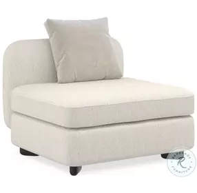 Lumi Ivory Armless Chair