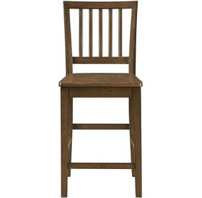 Joplin Brown Counter Height Chair Set of 2