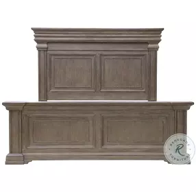 Madison Ridge Natural Bark Panel Bedroom Set from Pulaski