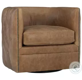 Palazzo Brown Swivel Chair