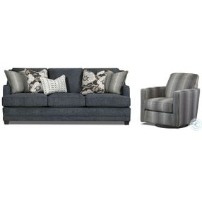 Argo Ash Recessed Arm Living Room Set