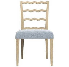 Haven Sea Blue Side Chair Set of 2