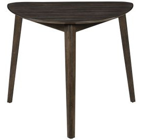 Rex Walnut 35" Guitar Pick Corner Dining Table