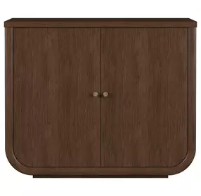 Verge Handcrfated Walnut 2 Door Chest