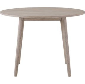 Willow Tan 42" Round Dining Table