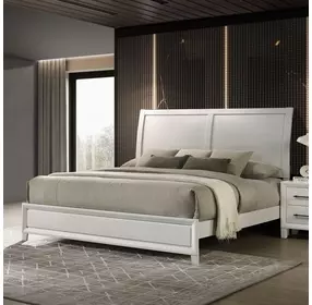Ballard White Queen Sleigh Bed