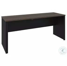 Connexion Antigua And Black 71" Narrow Desk Shell