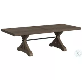 Marietta Medium Brown Extendable Dining Table