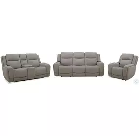 Perriton Frappe Zero Gravity Power Reclining Living Room Set With Heat And Massage