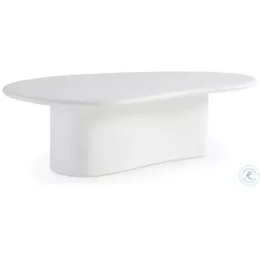 Fresco Chalky White Cocktail Table