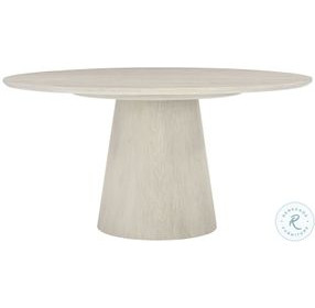 Alexa Beige and Tan 60" Round Dining Table
